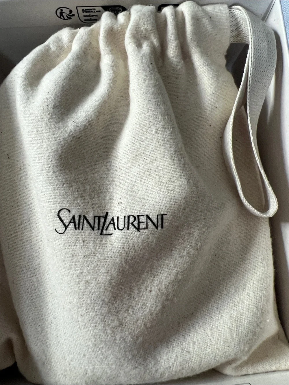 Saint Laurent Black Quilted Leather Wallet with YSL Logo